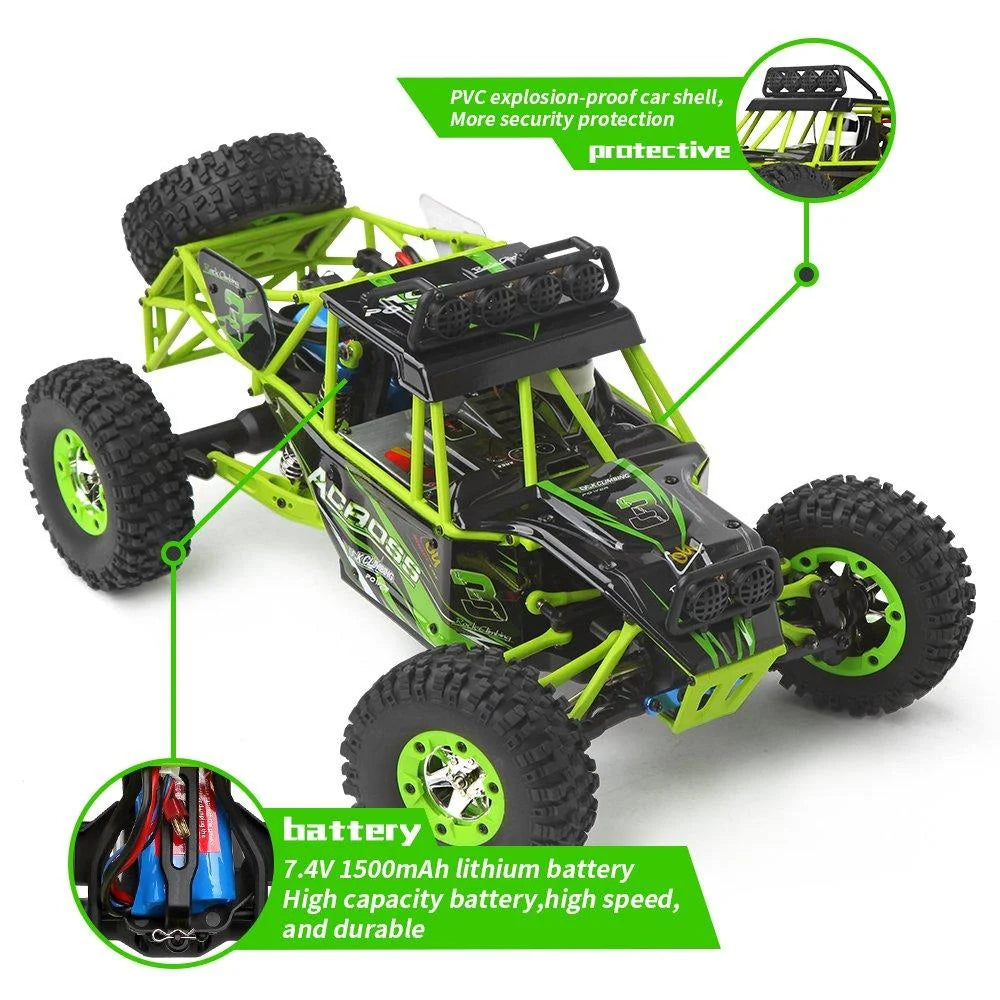 112 Scale 24G 4Wd Electric Offroad Rock Crawler Buggy Rtr Q9014