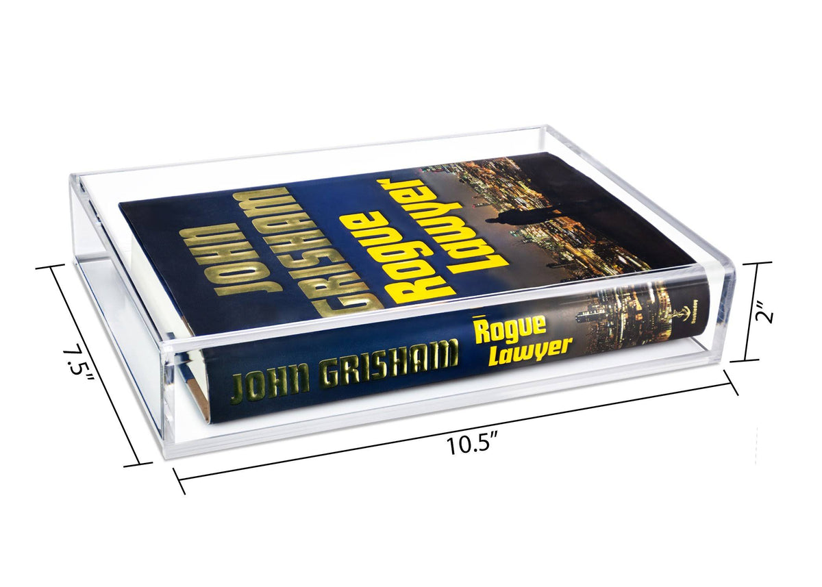 Clear Acrylic Book Display Case O42585