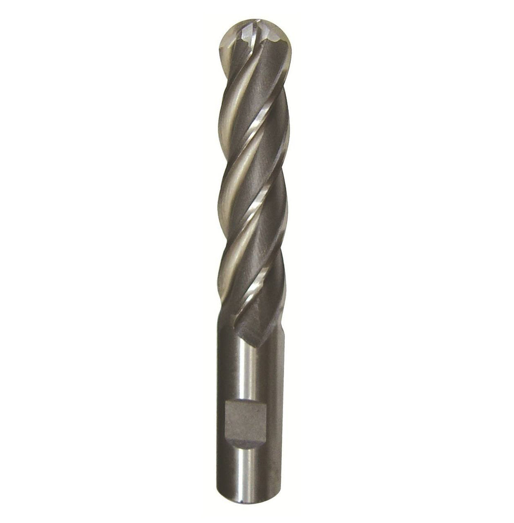 3/8x22 4 Flute Carbide Ball End Mill V29613