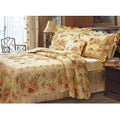 Queen Rose Bedding Quilt Set X278