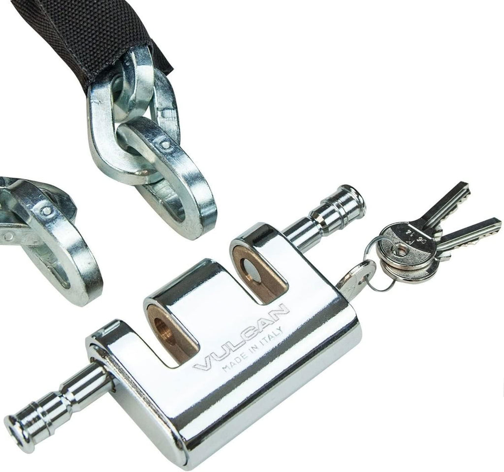 3/8 Inch x 3 Foot Case-Hardened Security Chain and Lock Kit C31672