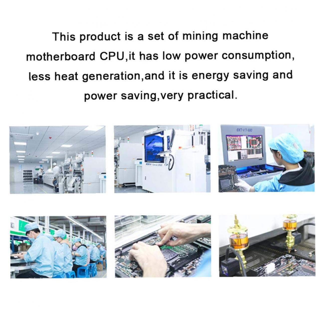 Mining Motherboard with 8 Video Card Slots Q4431