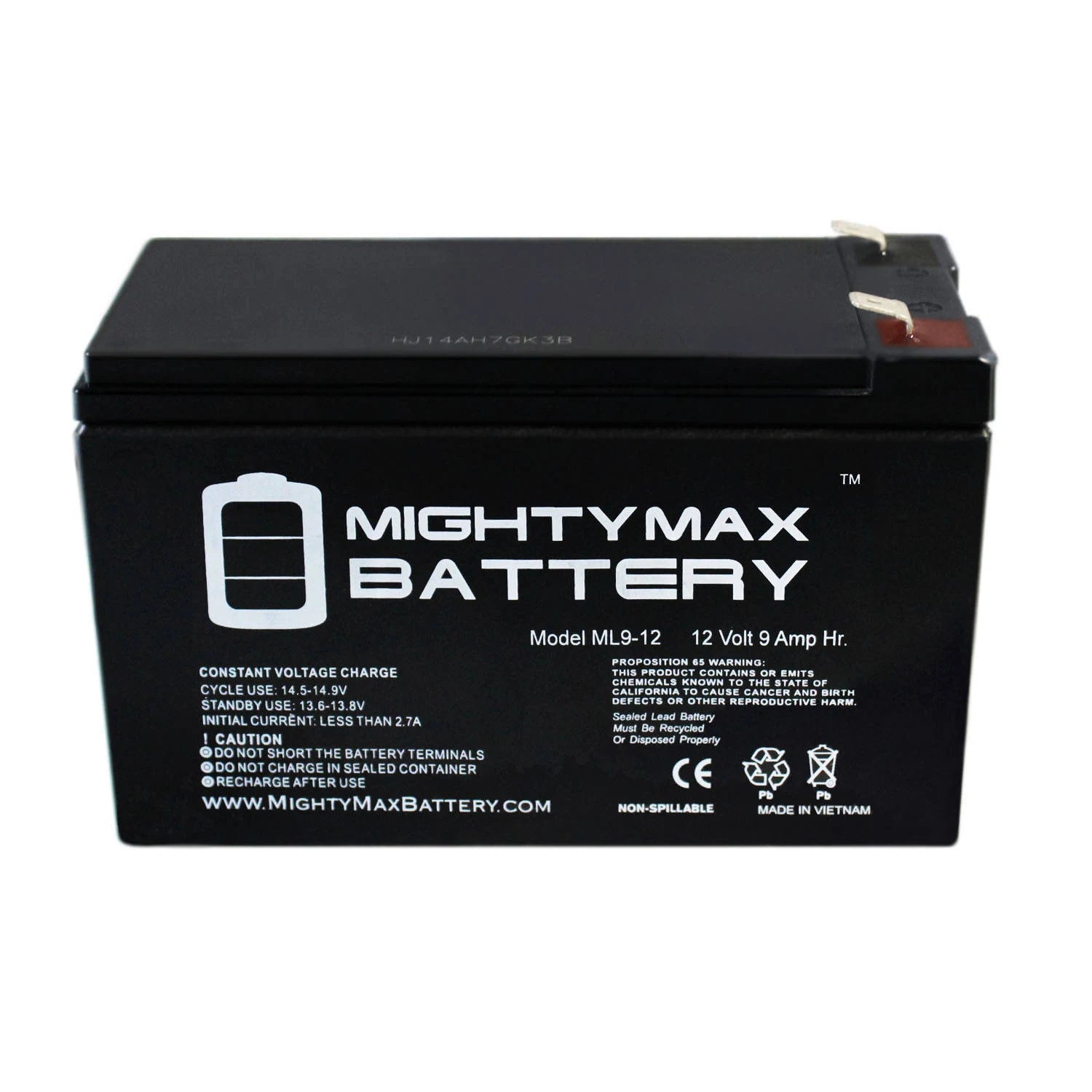12 Volt 9 Ah SLA Battery Pack of 10 I26773