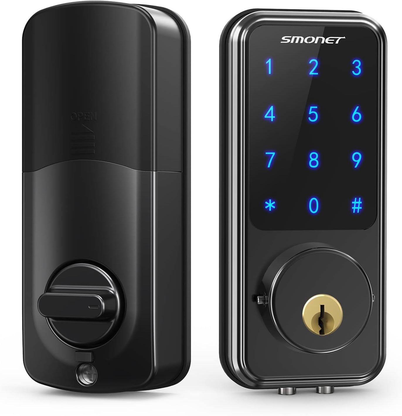 Smart Lock Keyless Entry Door Lock Deadbolt with Keypad Digital Electronic Door Lock S6593