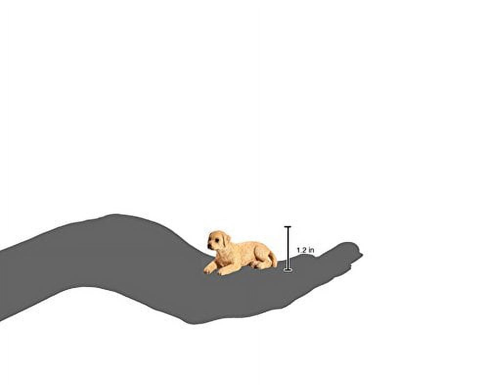 Labrador Puppy Dog Animal Figure L639