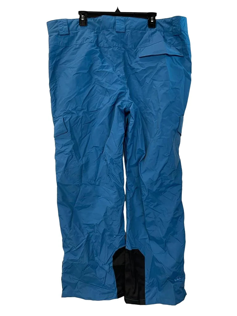 Black Insulated Side-Zip Snow Cargo Pant M31245