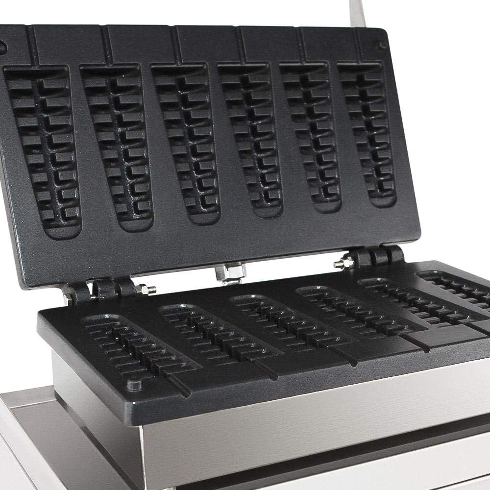 Nonstick Stainless Steel Stick Waffle Maker (6 Small Waffles) O461394