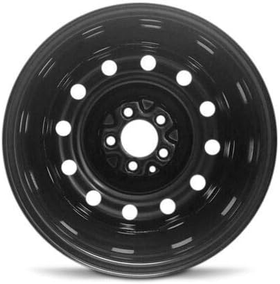 16 inch 5 Lug Black Steel Wheel V371849