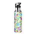 20 oz Insulated Stainless Steel Water Bottle with Straw Lid G48811