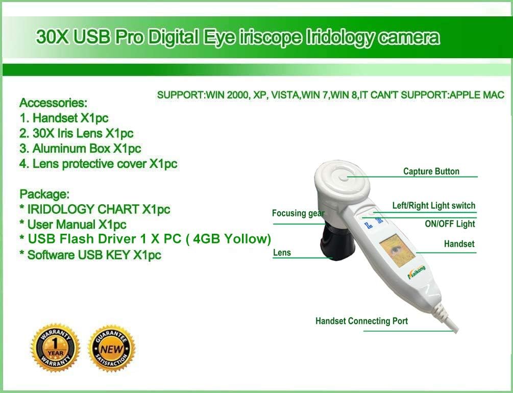 USB Iridology Camera with Software Y911525