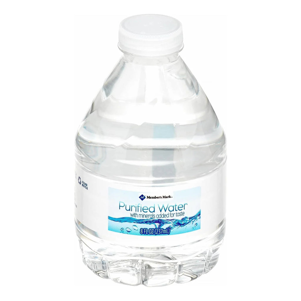 8 oz Purified Water Bottles, 80 pk, Pack of 3 (Total 240 Bottles) B375