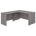 60 x 30 in. L Shaped Desk with 42 in. Return Platinum Gray R992