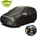 Hatchback Car Cover 5 Layers Universal Fit 157 to 171 inch Pack of 2 F3378