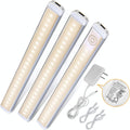 Warm White 2700K Touch Dimmable Under Cabinet LED Light Bar Kit, 3 Bars F713466