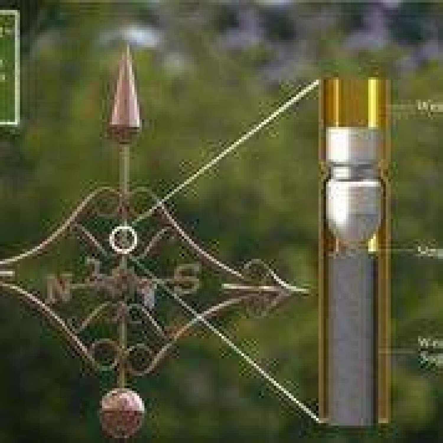 Polished Copper Weathervane Y416294