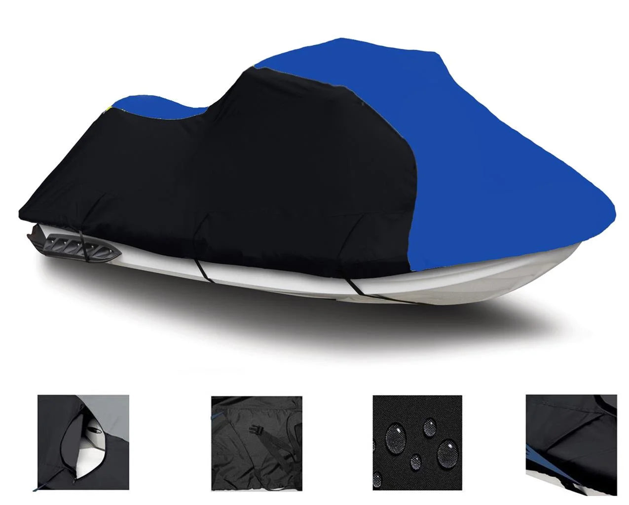 Heavy-Duty 600 Denier Jet Ski Cover 1-2 Seater C686119
