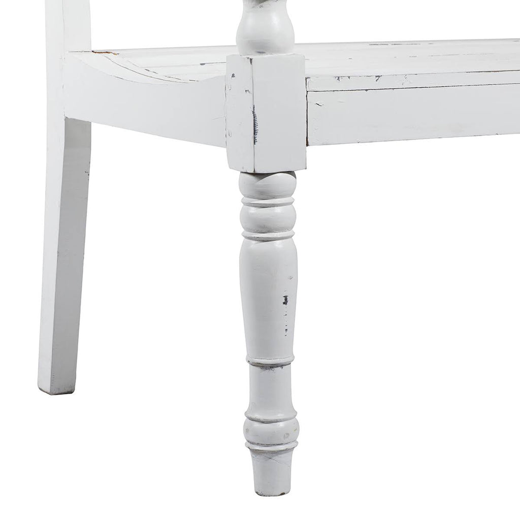 Wood White Bench R386