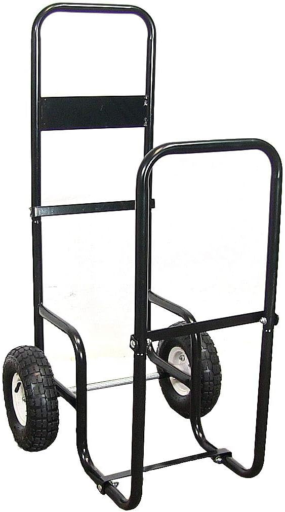 Firewood Log Cart Carrier with Heavy Duty Waterproof Cover Q1200