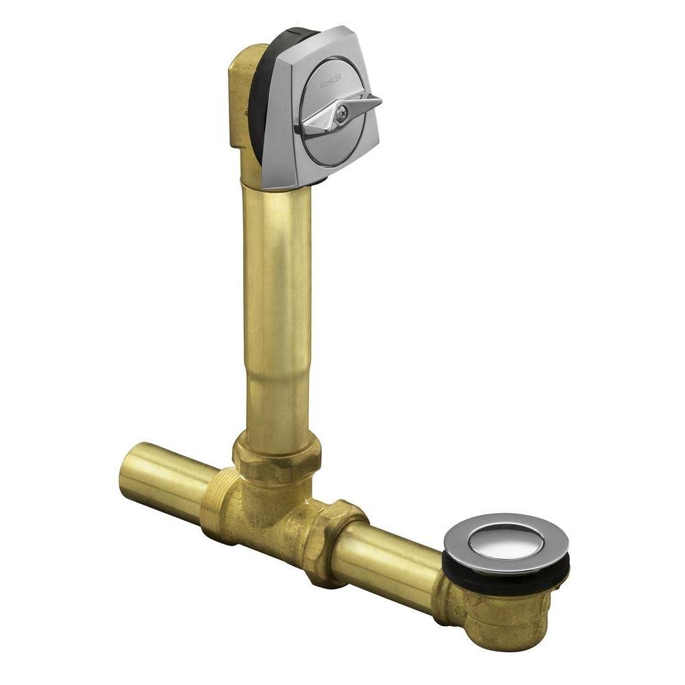 Polished Chrome Adjustable Pop-Up Drain O332