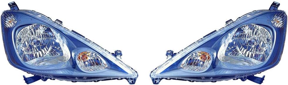 Headlight Assembly Pair for Honda Fit 2009-2014 S33208