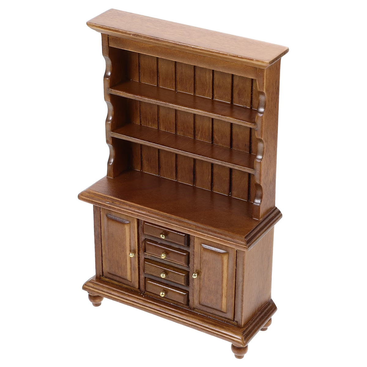 Walnut Color Miniature Bookcase Bookshelf O51510