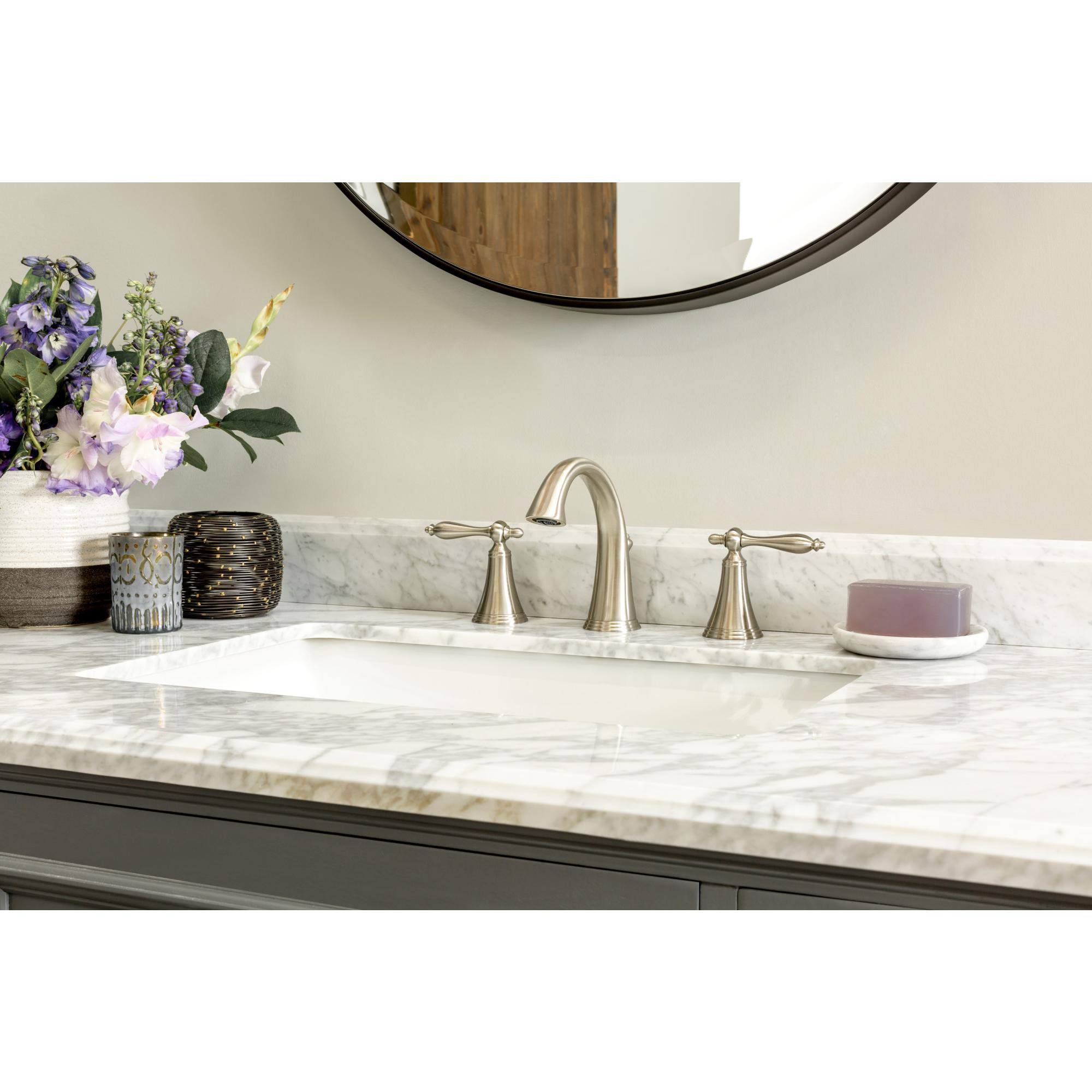 Oil Rubbed Bronze Widespread Bathroom Faucet M3893