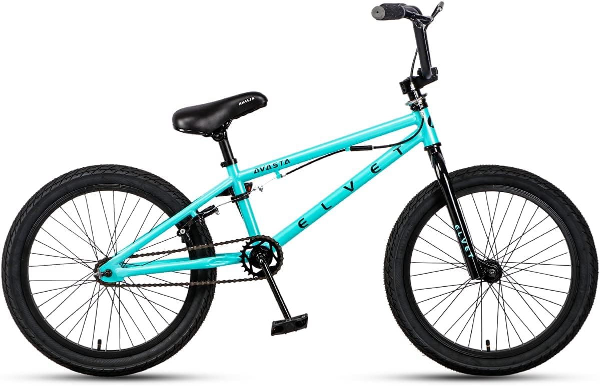 18" 20" Kids BMX Bike, Blue/Mint/Black Y840