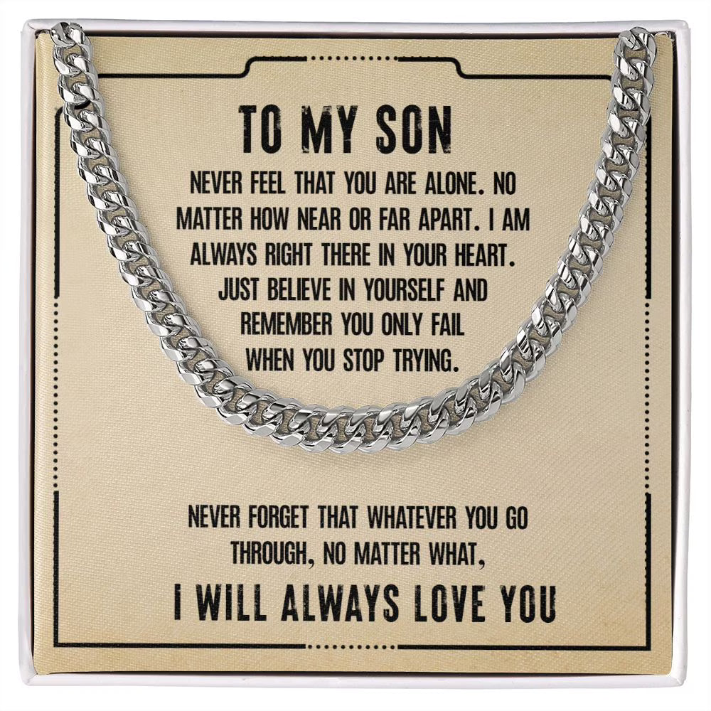 Cuban Chain Necklace N602
