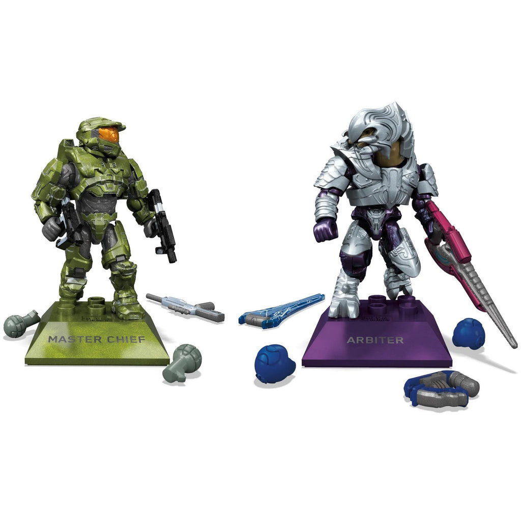 51 Pieces Halo Probuilder Construction Set with Micro Action Figures H95957