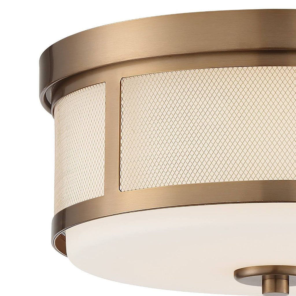 Vibrant Gold 2 Light Ceiling Mount H864