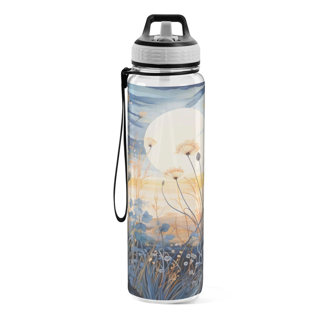 32oz Tritan Leakproof Clear Water Bottle with Straw A8562
