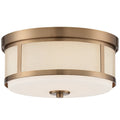 Vibrant Gold 2 Light Ceiling Mount H864