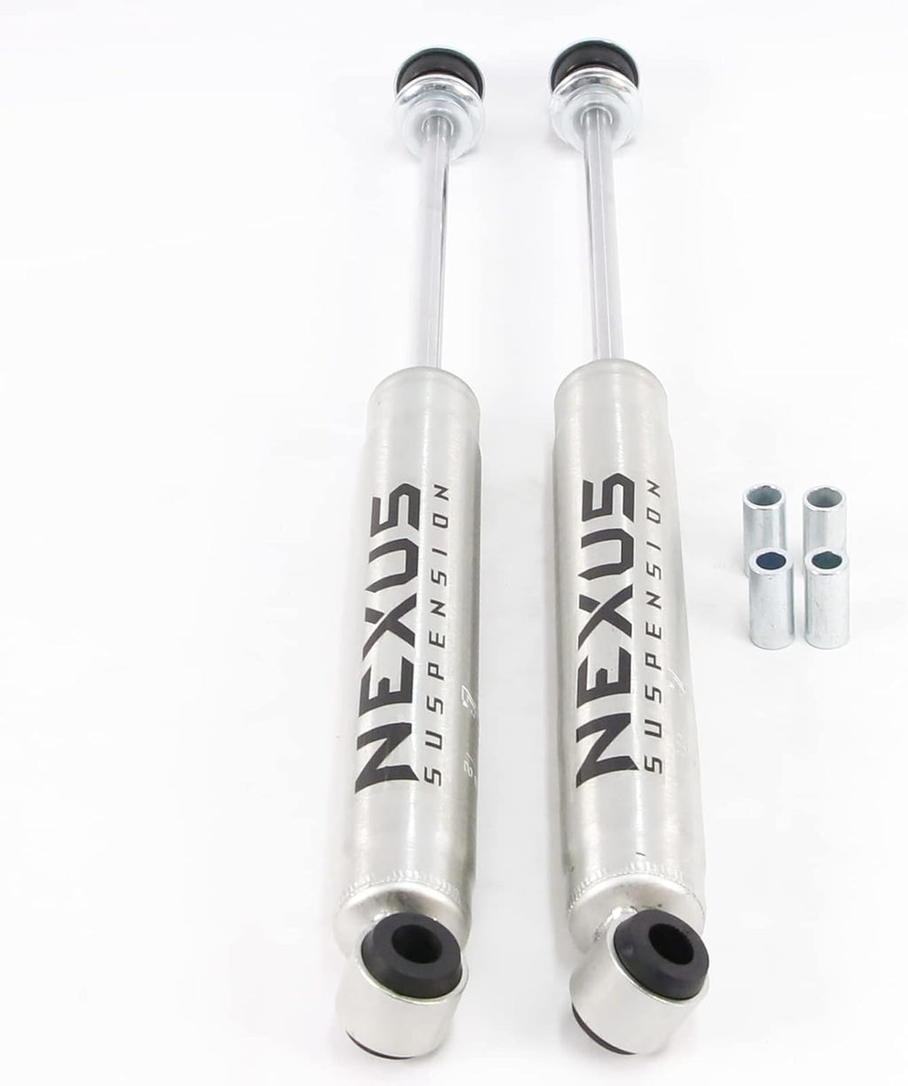 Front Shock Absorber for Jeep Wrangler JK 2007-2018 Pair Zinc Plated Coating S94480