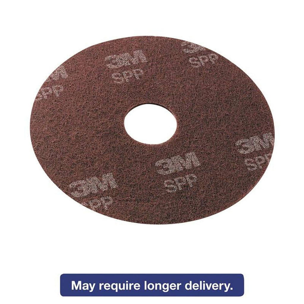 Maroon Surface Preparation Pad 19 Inches 10/Carton E427694