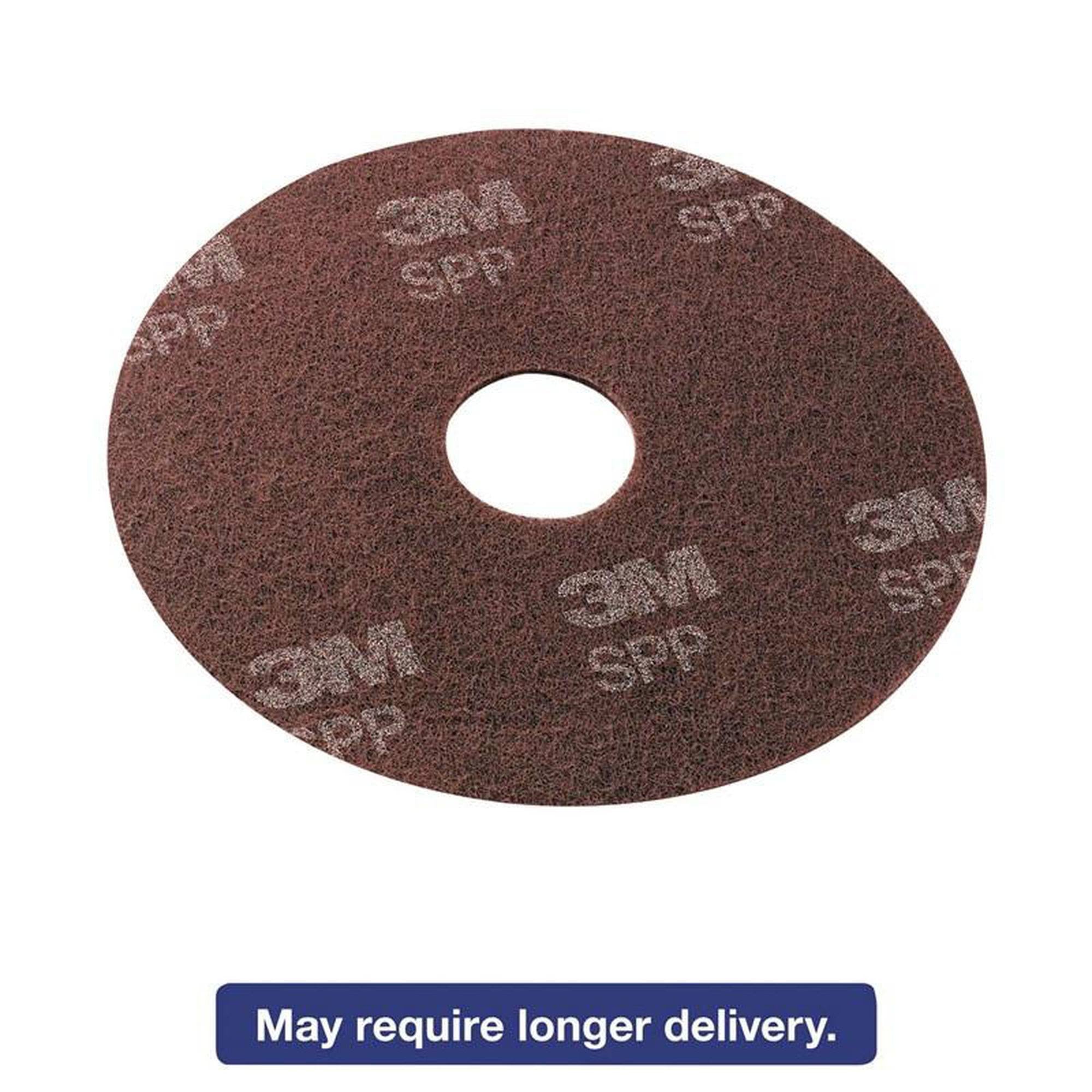 Maroon Surface Preparation Pad 19 Inches 10/Carton E427694