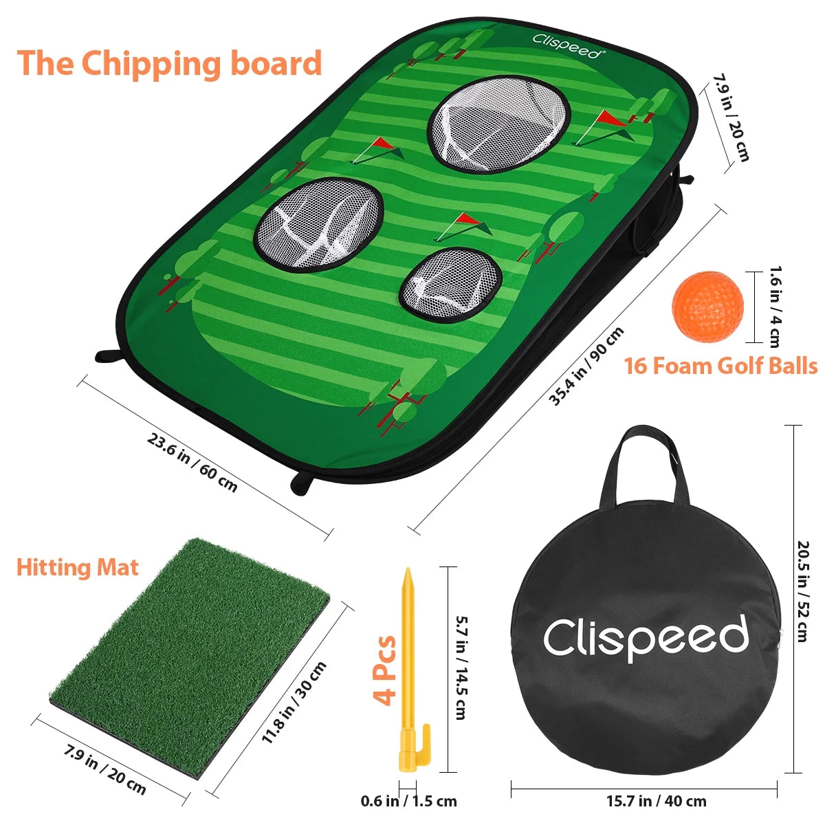 Cornhole Game Set with Foldable Bean Bag Toss Board V793178