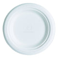 White Compostable Sugarcane Plates, 6 inch, 1000/Carton G787345