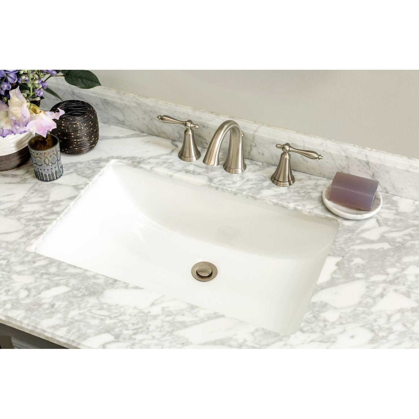 Oil Rubbed Bronze Widespread Bathroom Faucet M3893