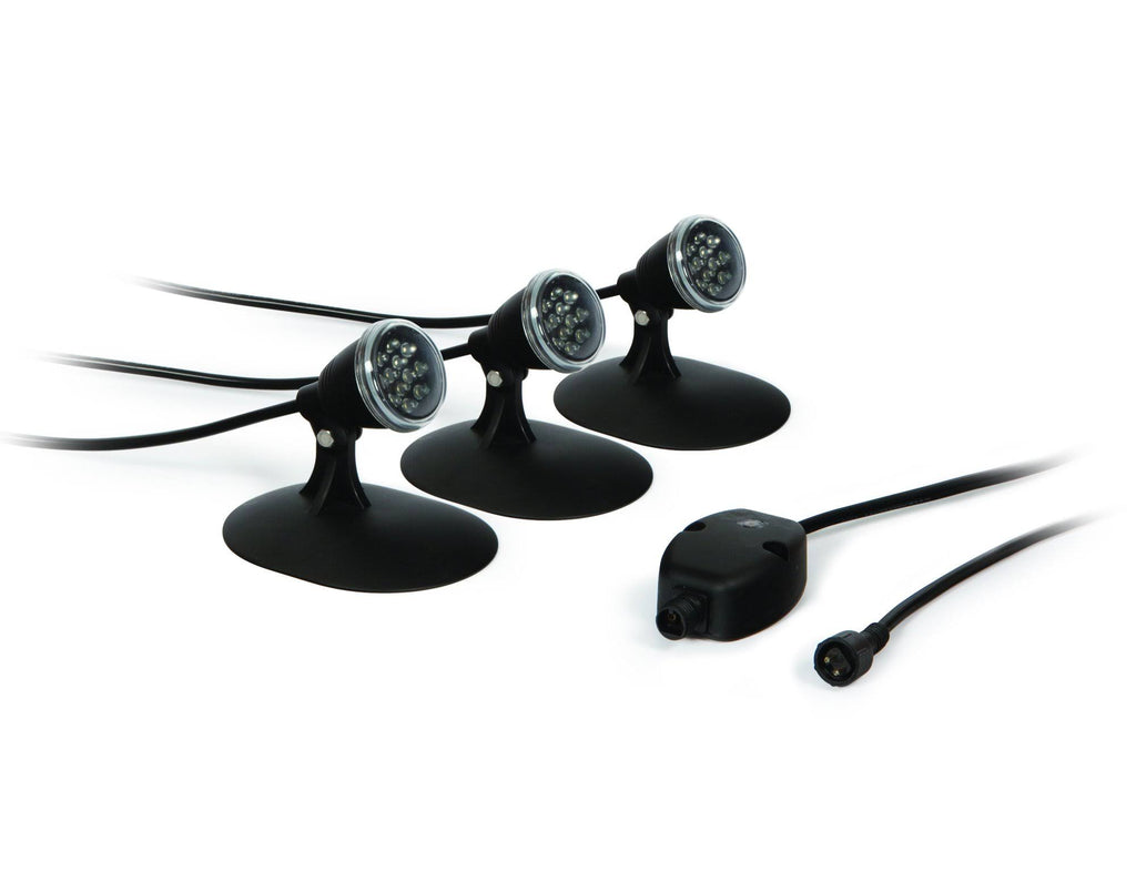 3-Pack Warm White LED Pond Light J75107