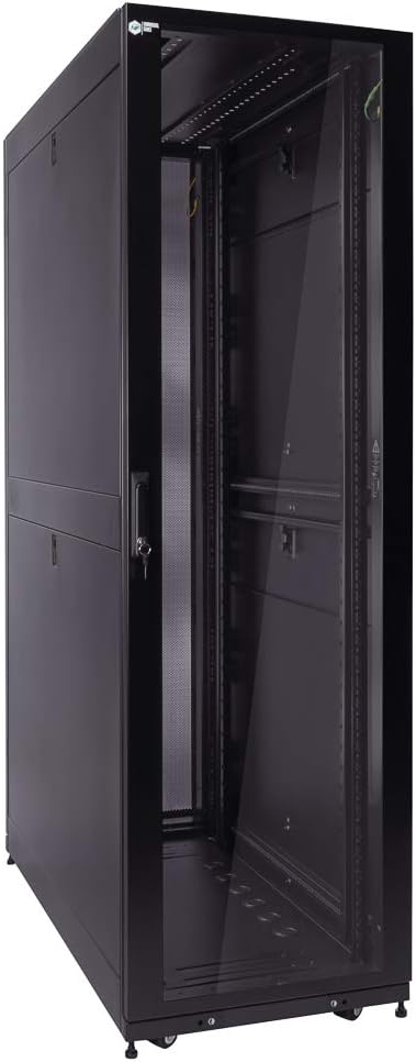 42U Server Rack Cabinet with Glass Door R74482