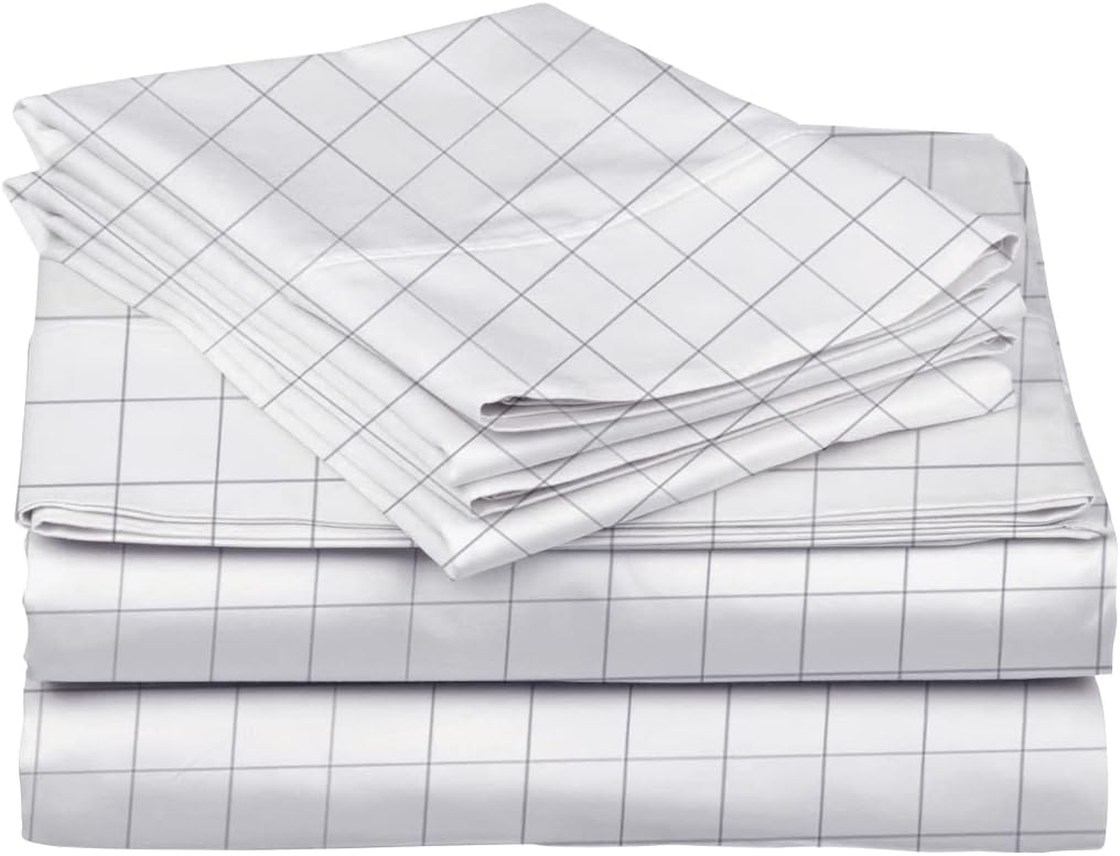Blush 100% Egyptian Cotton Sateen Sheet Set, California King, 4Pc I26662