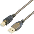 USB 2.0 Cable A Male to B Male (100 Feet) Pack of 2 X42890