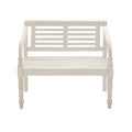 Wood White Bench R386