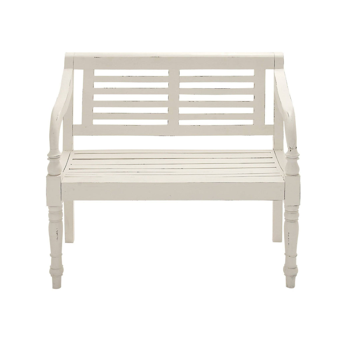 Wood White Bench R386