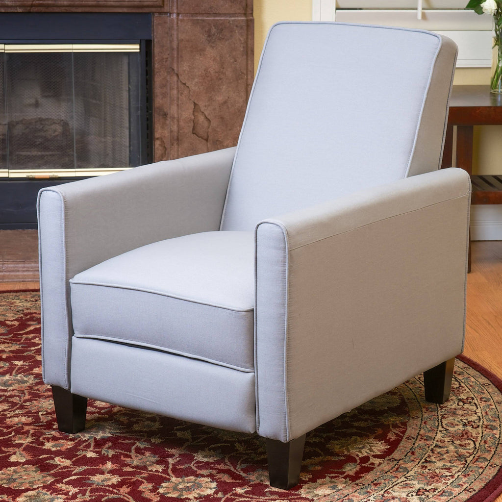 Grey Fabric Club Chair J578074
