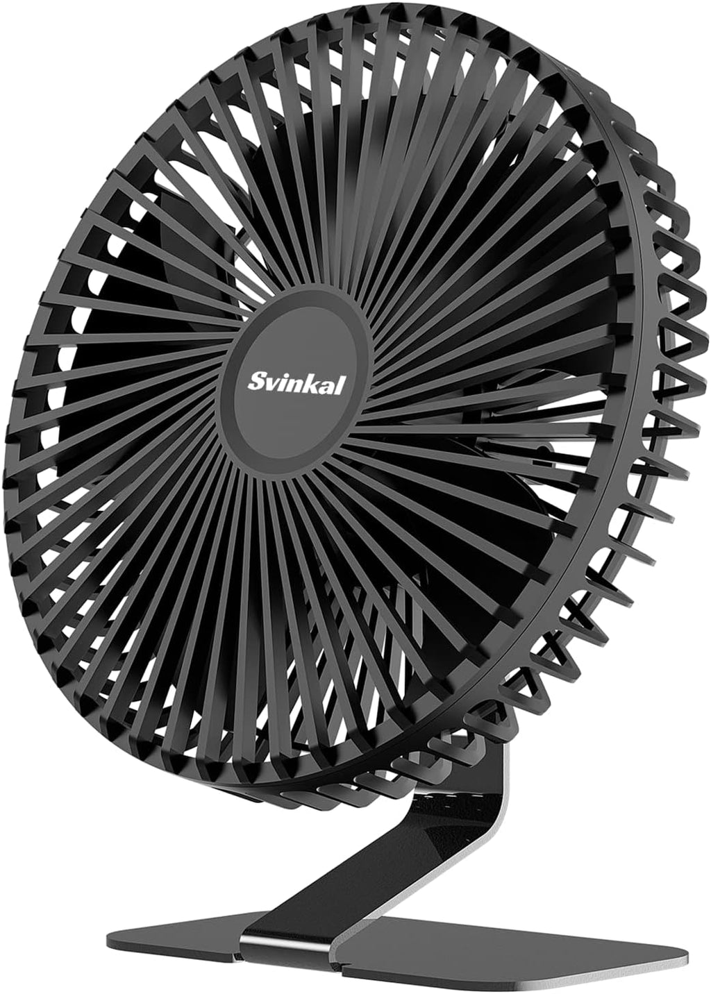 USB Desk Fan with 20000mAh Rechargeable Battery, 200 Hours, 3 Speed, 360° Rotation A62525