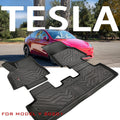 TPE All Weather Floor Liners for Tesla Model 3 2018-2022 K718733