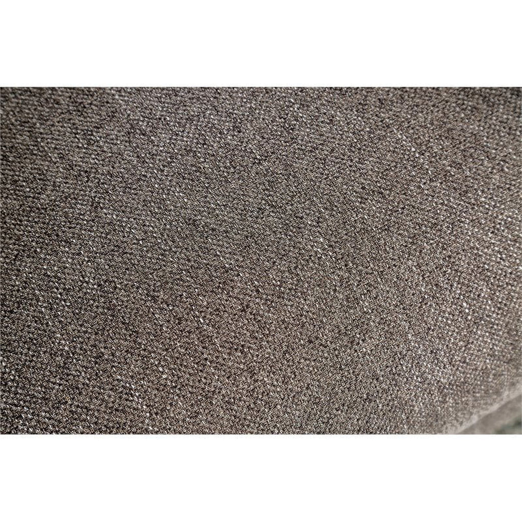 Brown Fabric Upholstered Loveseat W920