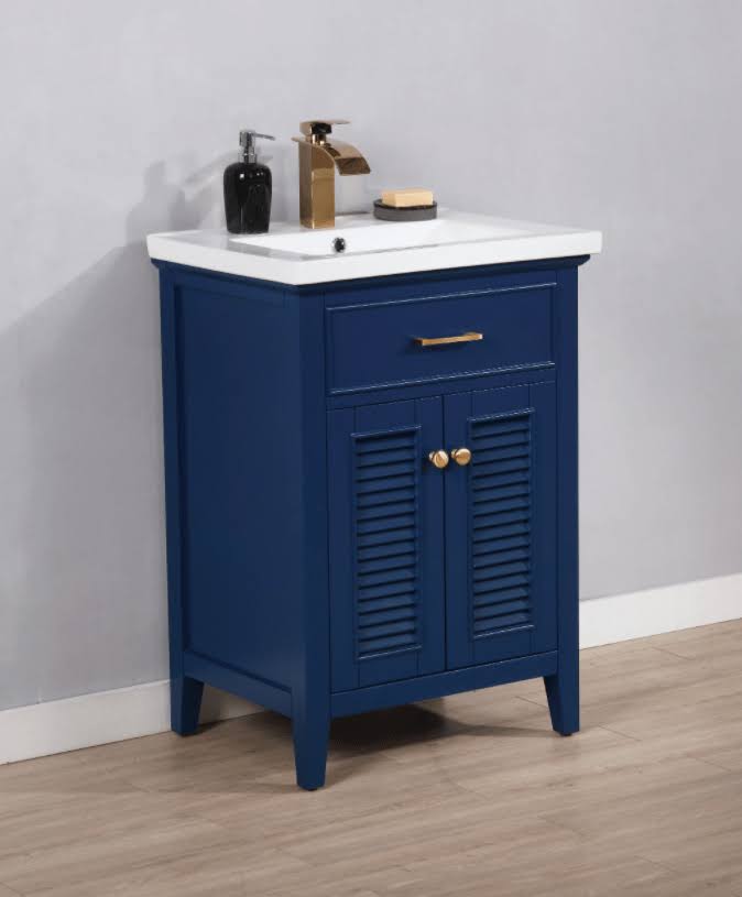 Gray Single Sink Vanity Q411954