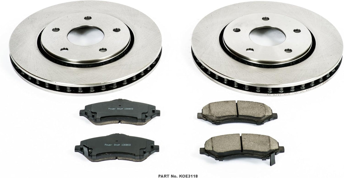 1-Click Front OE Replacement Brake Kit H171416